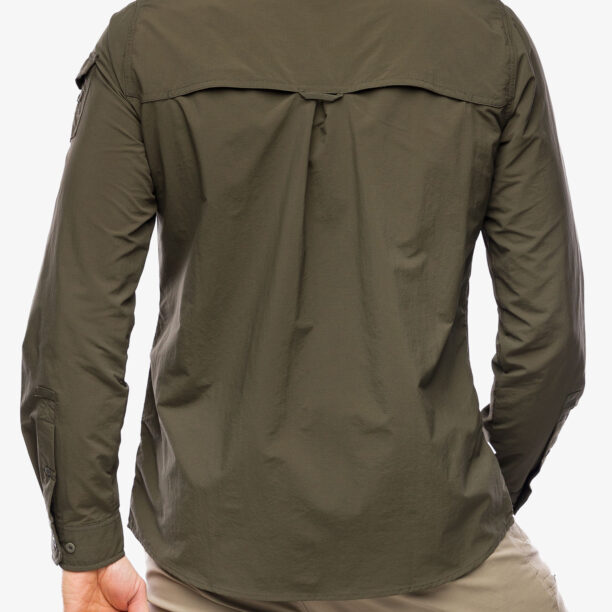 Camasa Craghoppers NosiLife Adventure LS Shirt III - woodland green preţ