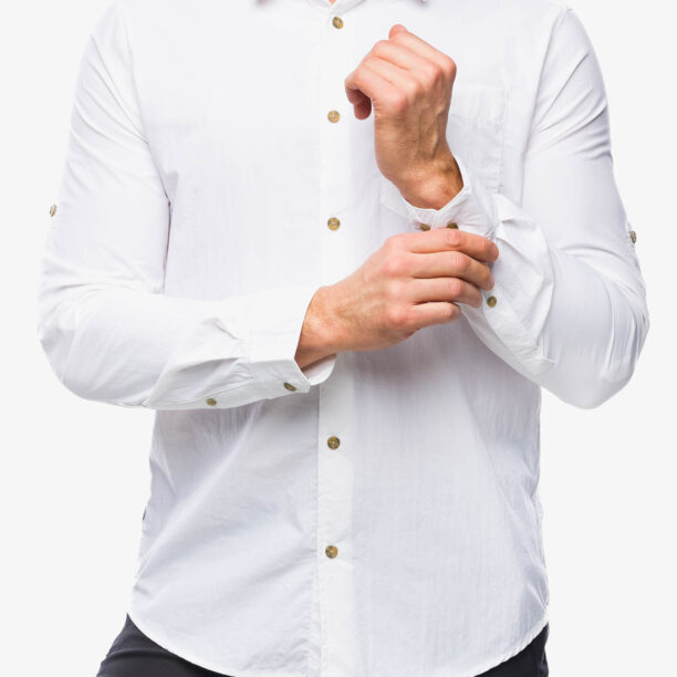 Camasa Craghoppers NosiLife Nuoro LS Shirt II - white