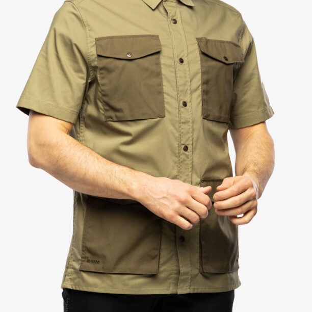 Cumpăra Camasa Fjallraven Raven Shirt S/S - green/laurel green