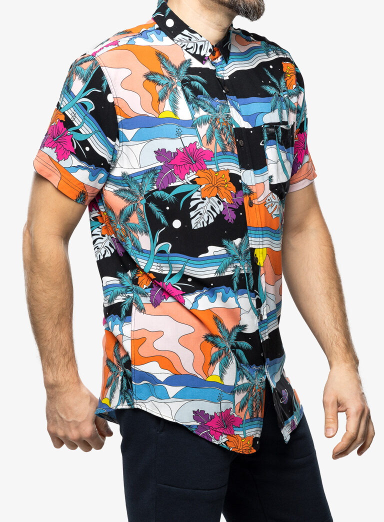 Preţ Camasa Rip Curl Party Pack S/S Shirt - black