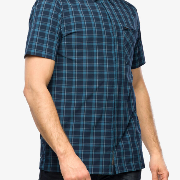 Cumpăra Cămaşă Royal Robbins Amp Lite Plaid SS - dp blue cloverdale pld