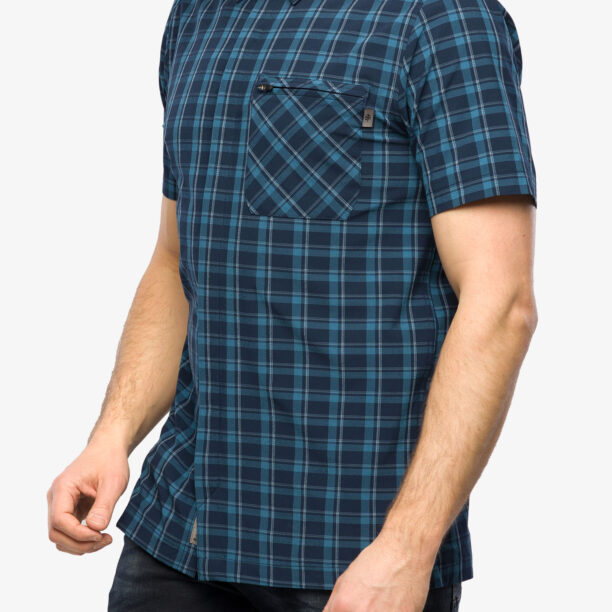 Cămaşă Royal Robbins Amp Lite Plaid SS - dp blue cloverdale pld