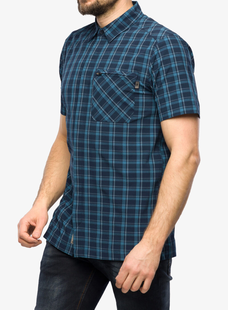 Cămaşă Royal Robbins Amp Lite Plaid SS - dp blue cloverdale pld