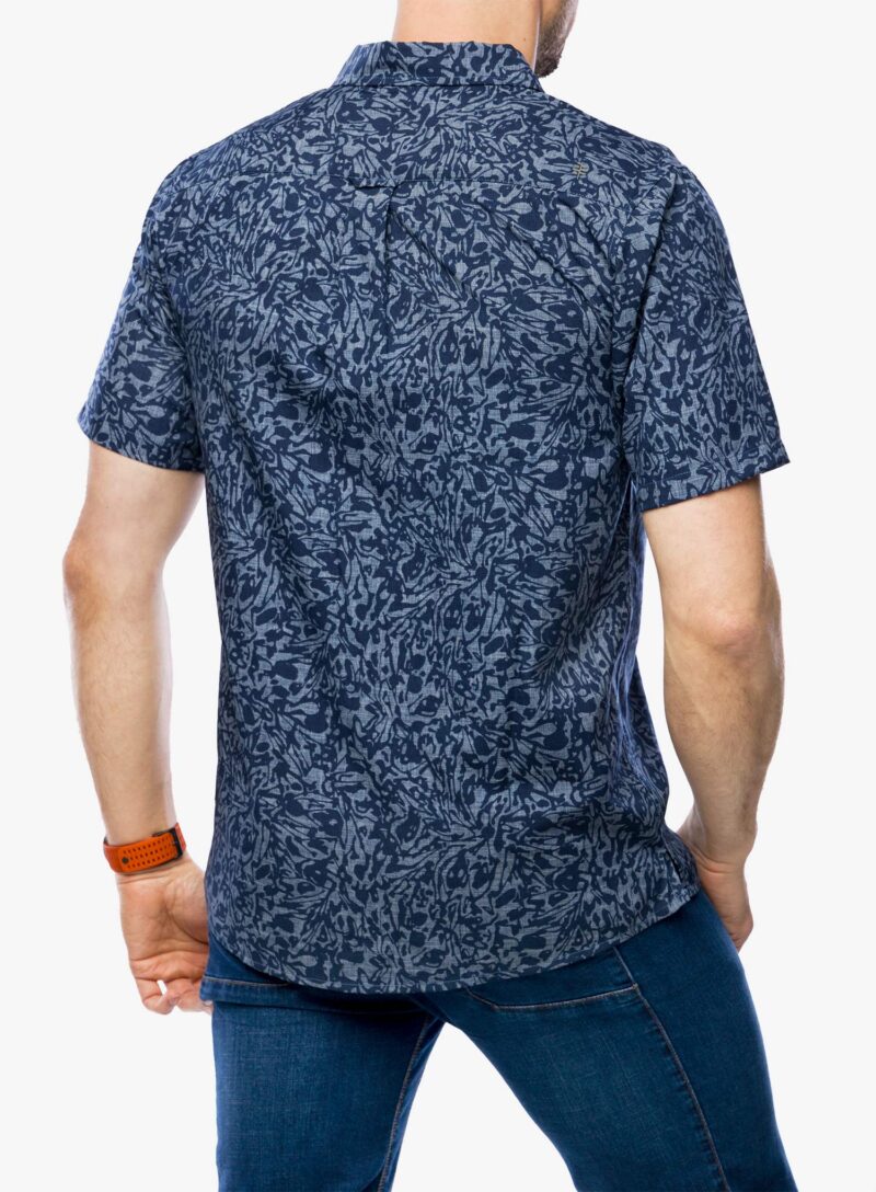 Preţ Cămaşă Royal Robbins Amp Lite Printed S/S - deep blue fortuna pt