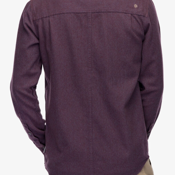 Camasa Royal Robbins Bristol Cotton Twill LS - black currant preţ