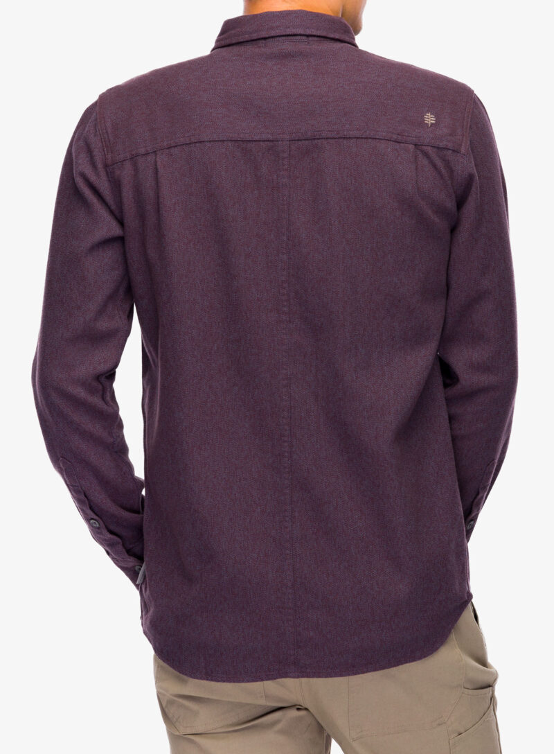 Camasa Royal Robbins Bristol Cotton Twill LS - black currant preţ