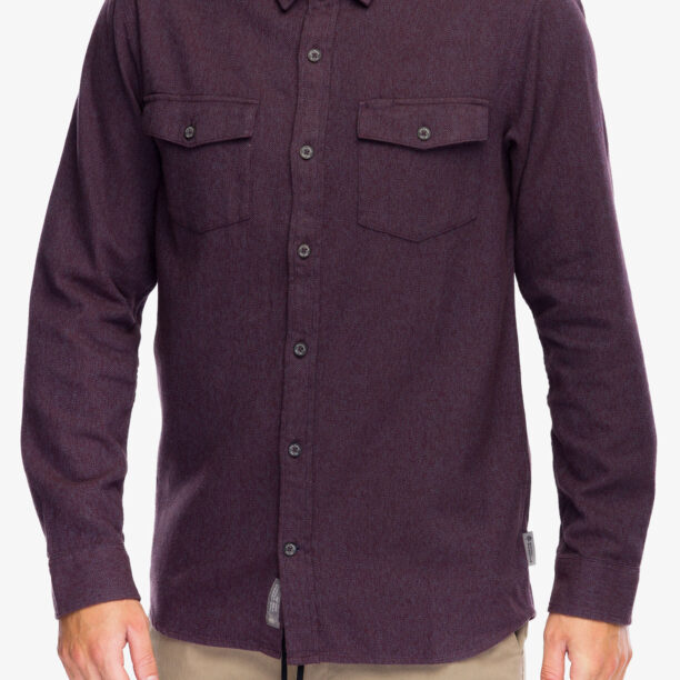 Camasa Royal Robbins Bristol Cotton Twill LS - black currant