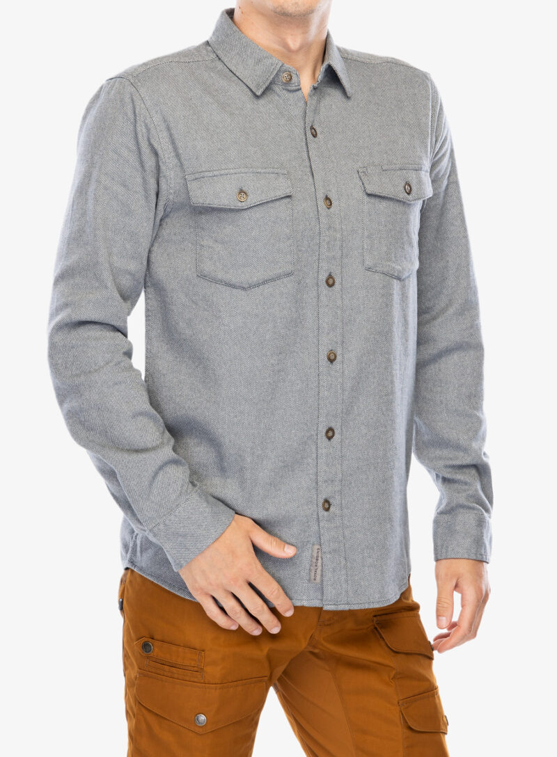 Camasa Royal Robbins Bristol Cotton Twill LS - lt pewter