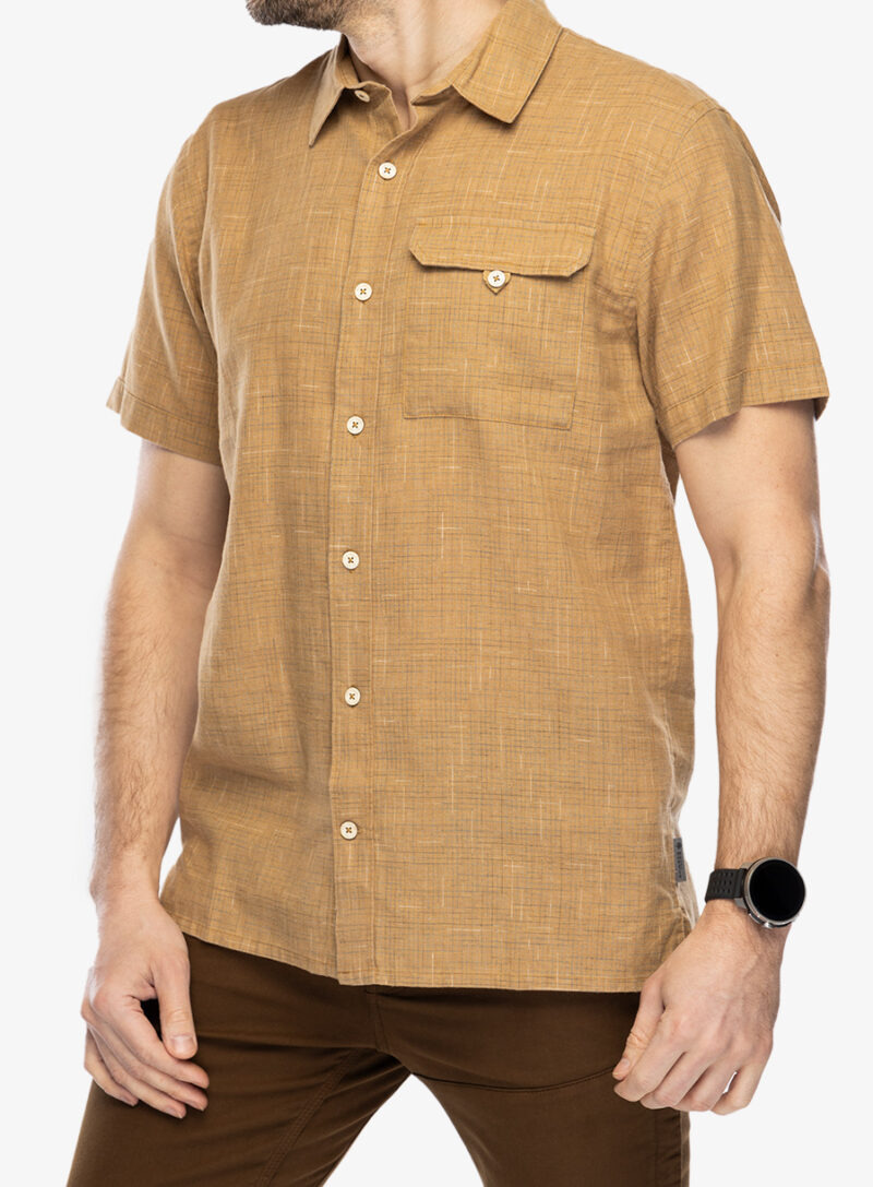 Cămaşă Royal Robbins Hempline Spaced SS - bistre