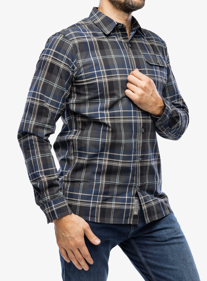 Camasa Royal Robbins Westlands Plaid L/S - deep blue dobson pld