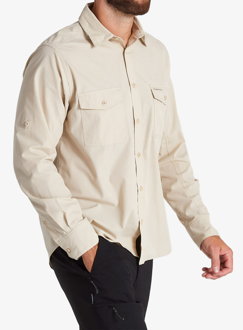 Camasa barbati Craghoppers Kiwi LS Shirt - oatmeal