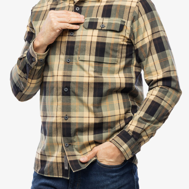 Cumpăra Camasa barbati Royal Robbins Westlands Plaid L/S - jet black dobson pld