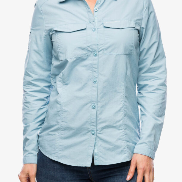 Camasa femei Craghoppers NosiLife Adventure LS Shirt III - sky blue