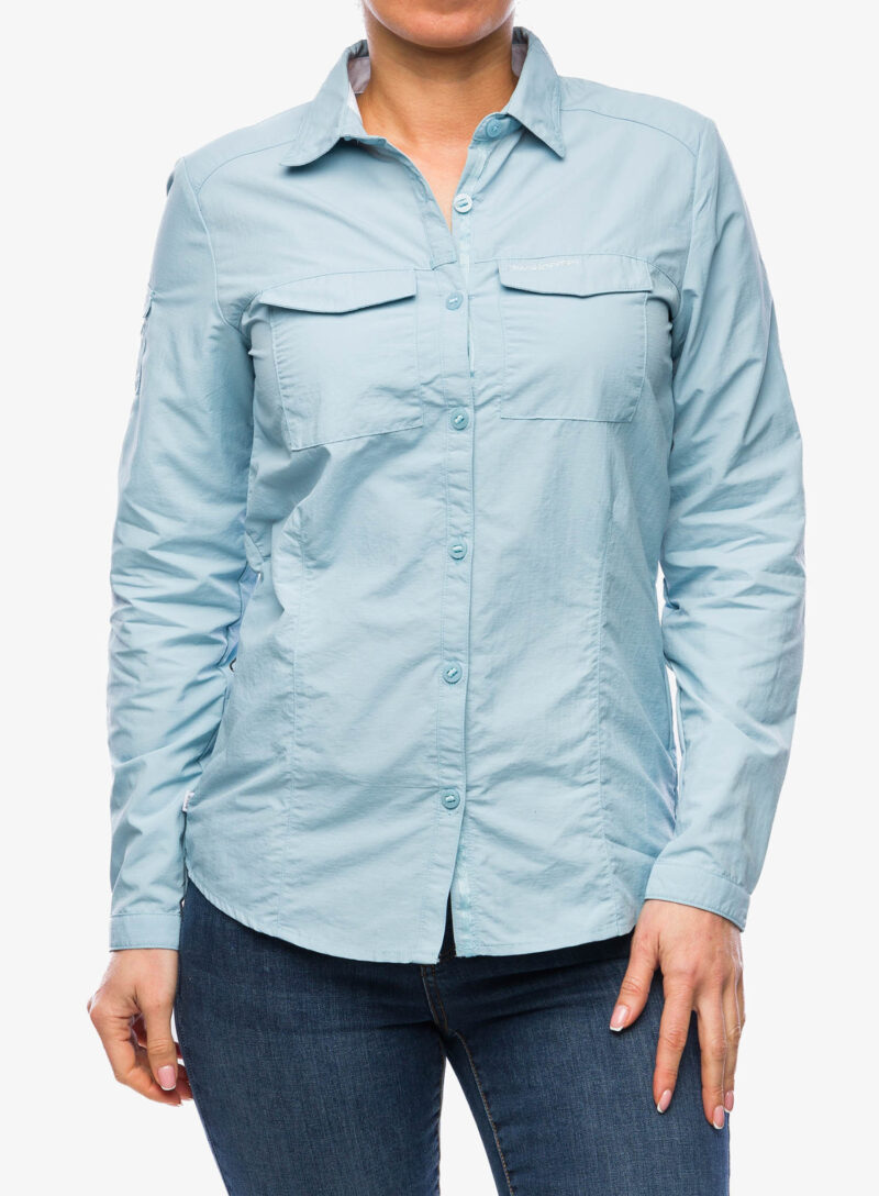 Camasa femei Craghoppers NosiLife Adventure LS Shirt III - sky blue