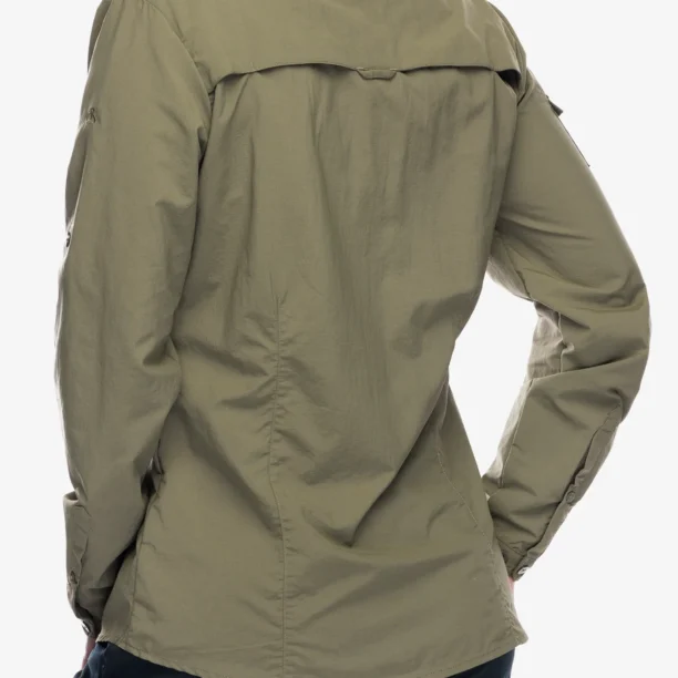 Original Camasa impotriva tantarilor femei Craghoppers NosiLife Adventure LS Shirt III - wild olive