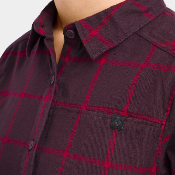 Cumpăra Camasa sport femei Black Diamond Serenity LS Flannel Shirt - bordeaux/vermillion plaid