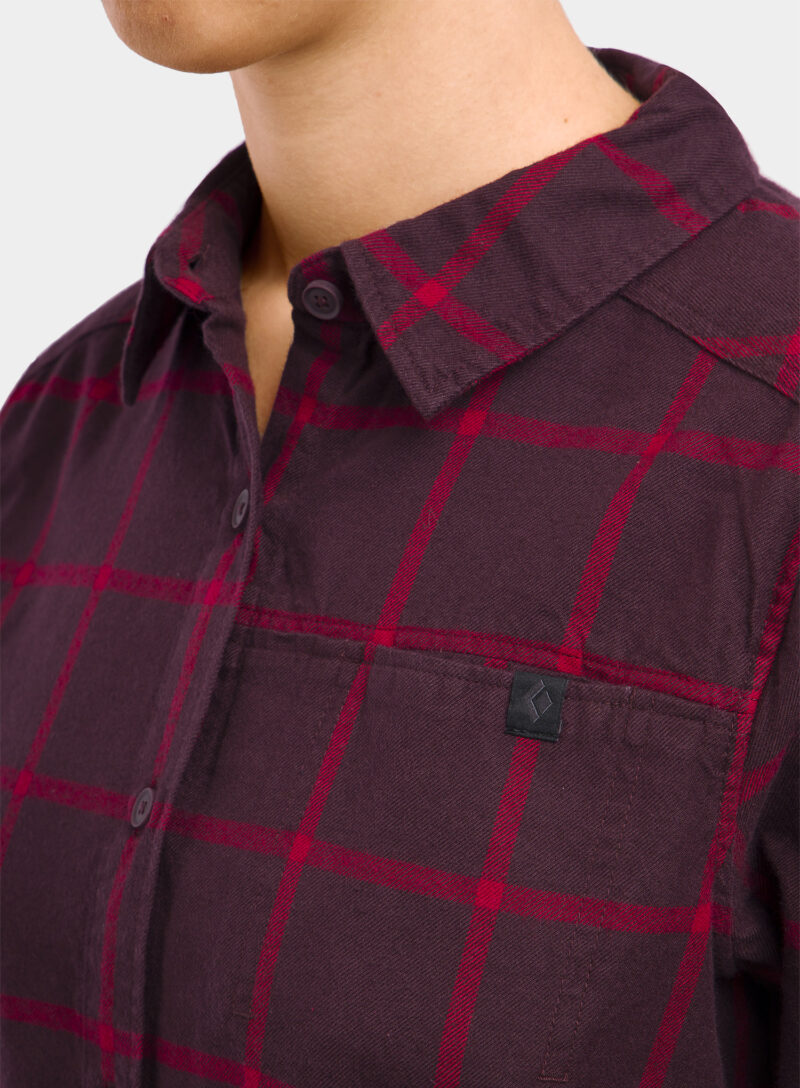 Cumpăra Camasa sport femei Black Diamond Serenity LS Flannel Shirt - bordeaux/vermillion plaid