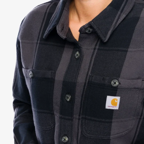 Original Camasa sport femei Carhartt Loose Fit Twill Shirt Jac - black