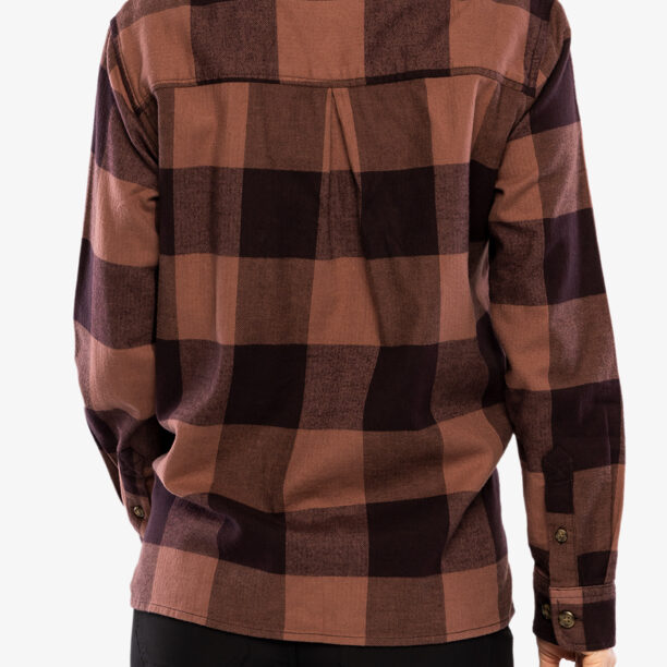 Cămașă sport femei Carhartt Midweight Flannel L/S Plaid Shirt - blackberry preţ