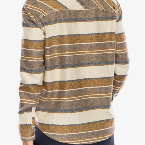 Preţ Camasa sport femei Royal Robbins Clouds Rest Hemp LS - bistre pacific crest stripe