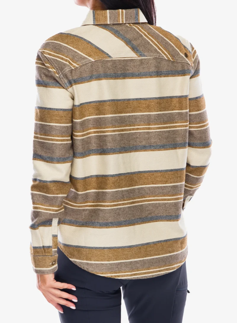 Preţ Camasa sport femei Royal Robbins Clouds Rest Hemp LS - bistre pacific crest stripe