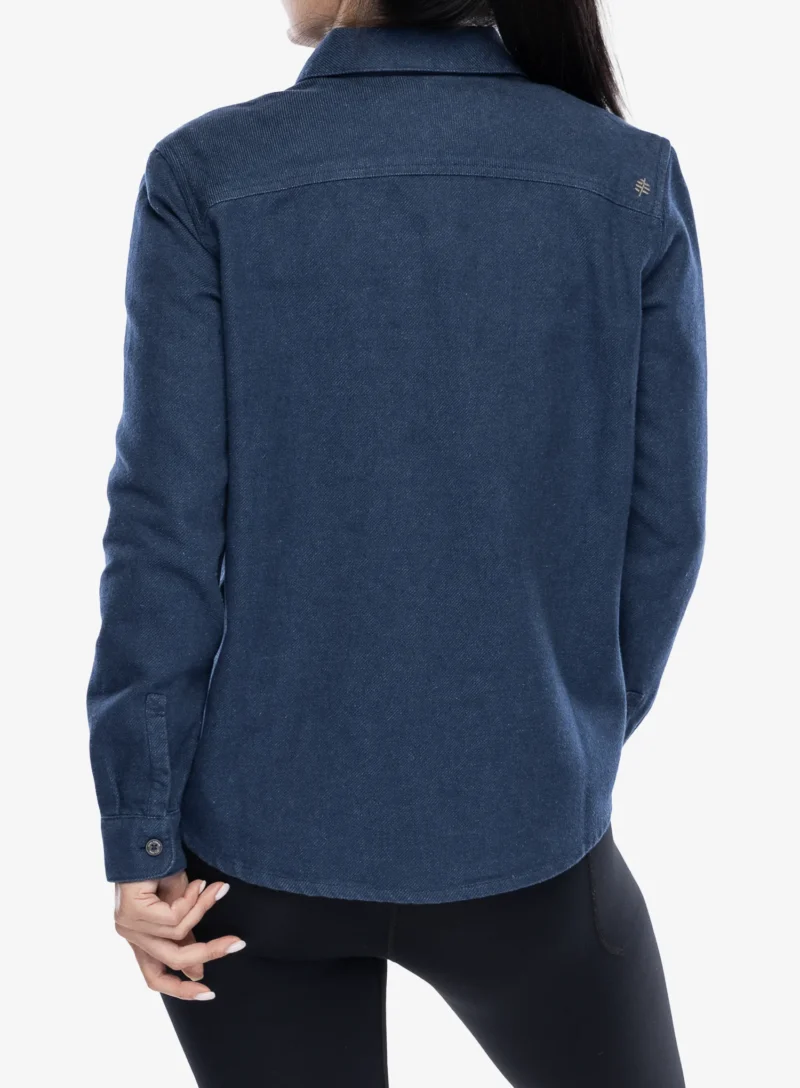 Camasa sport femei Royal Robbins Clouds Rest Hemp LS - deep blue htr preţ