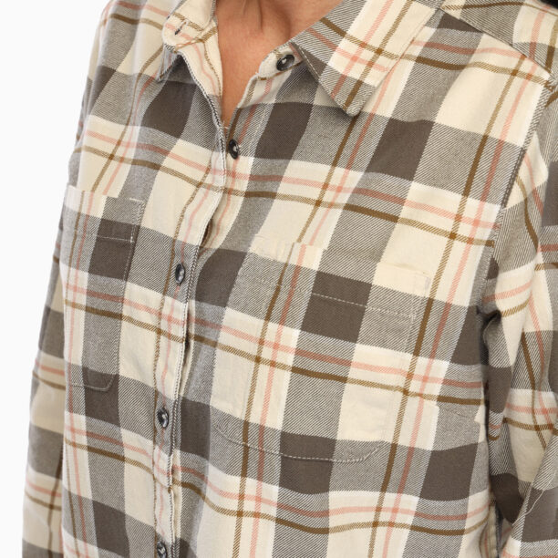 Original Camasa sport femei Royal Robbins Lieback Organic Cotton Flannel LS - everglade timber cove pld