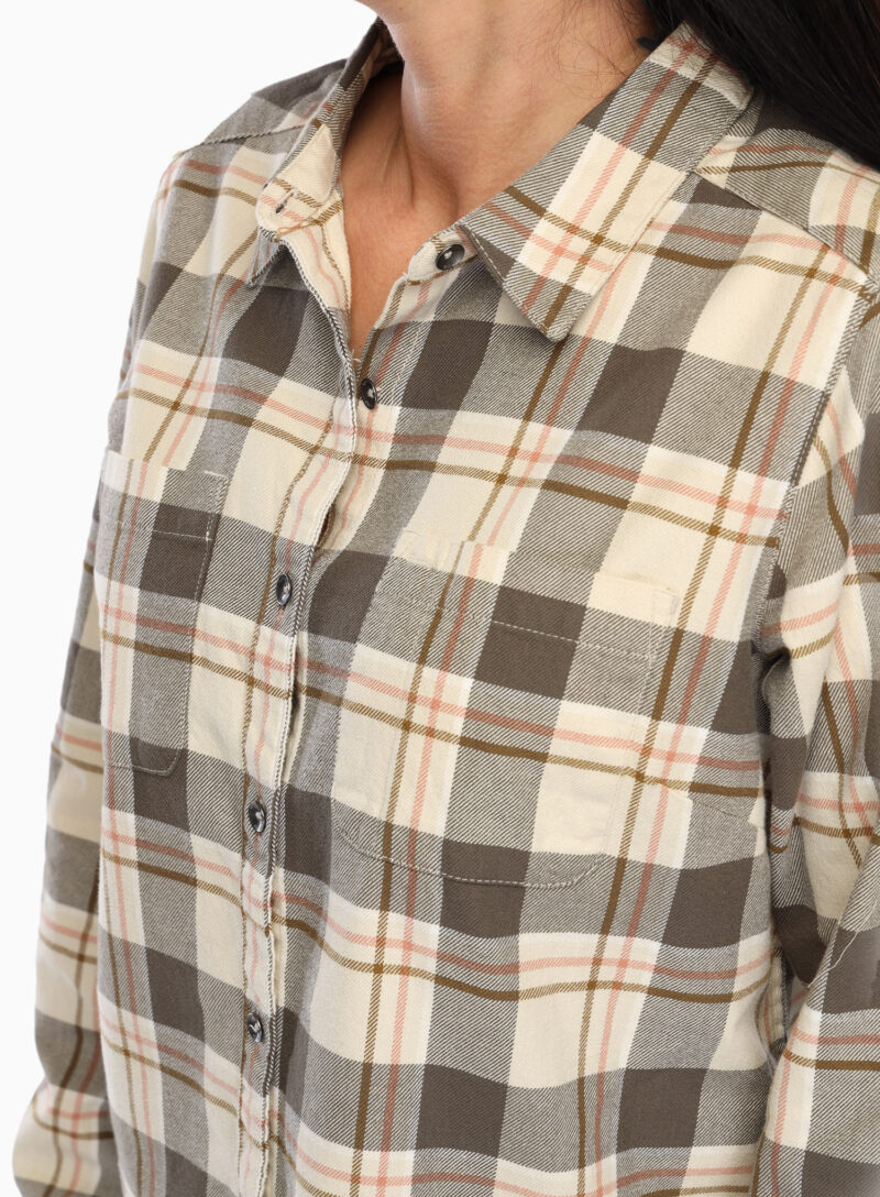 Original Camasa sport femei Royal Robbins Lieback Organic Cotton Flannel LS - everglade timber cove pld