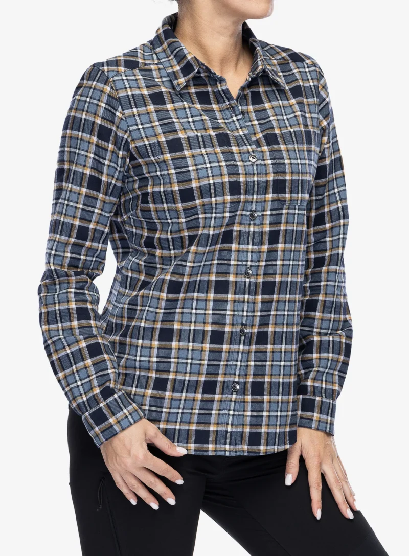 Cumpăra Camasa sport femei Royal Robbins Lieback Organic Cotton Flannel LS - naval tomales pld