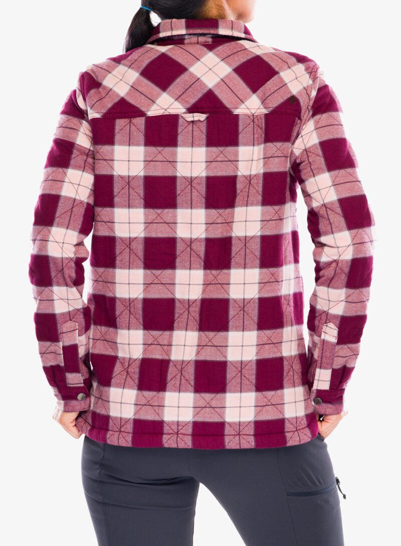 Camasa sport femei Royal Robbins Snowcap Lined Flannel LS - burnt grape runyon pld preţ