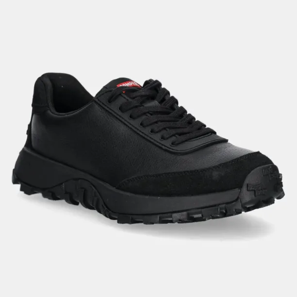 Camper sneakers din piele Drift Trail culoarea negru