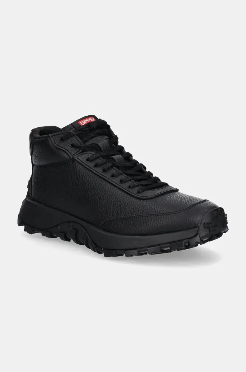 Camper sneakers din piele Drift Trail culoarea negru