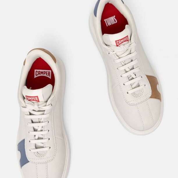 Camper sneakers din piele TWS culoarea alb