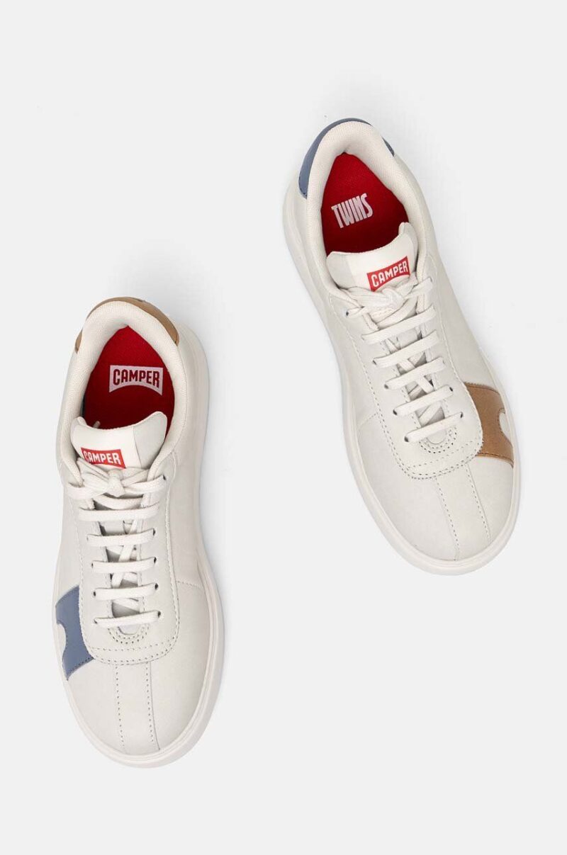 Camper sneakers din piele TWS culoarea alb