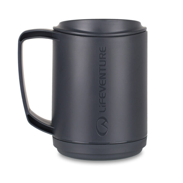 Cană de voiaj Lifeventure Ellipse Insulated Mug - graphite