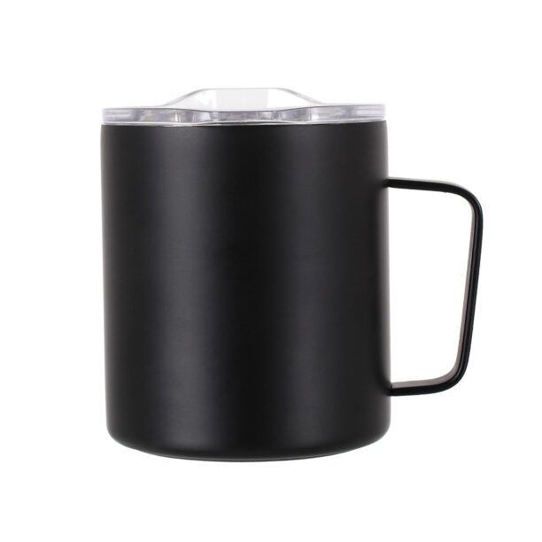 Cană de voiaj Lifeventure Insulated Mountain Mug - black