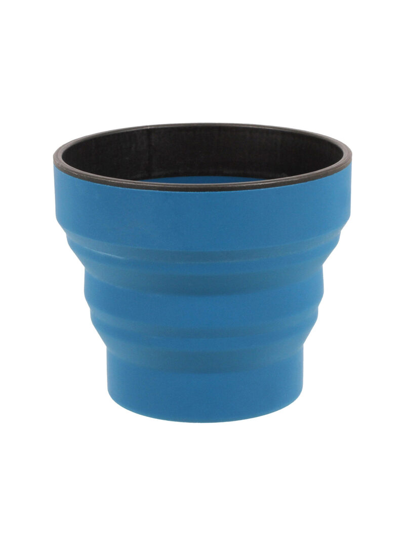 Cană de voiaj Lifeventure Silicone FlexiMug - navy blue