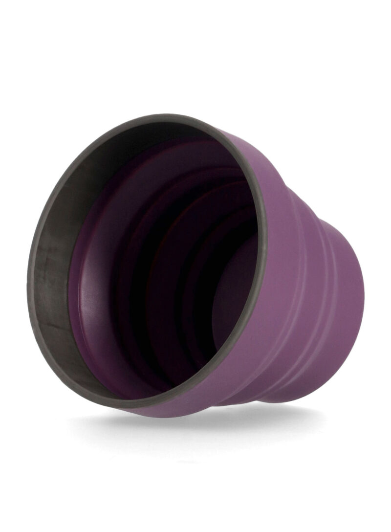 Original Cană de voiaj Lifeventure Silicone FlexiMug - purple