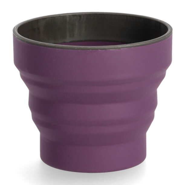 Cană de voiaj Lifeventure Silicone FlexiMug - purple