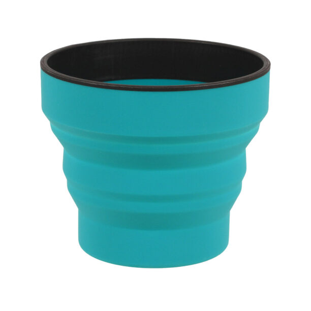 Cană de voiaj Lifeventure Silicone FlexiMug - teal