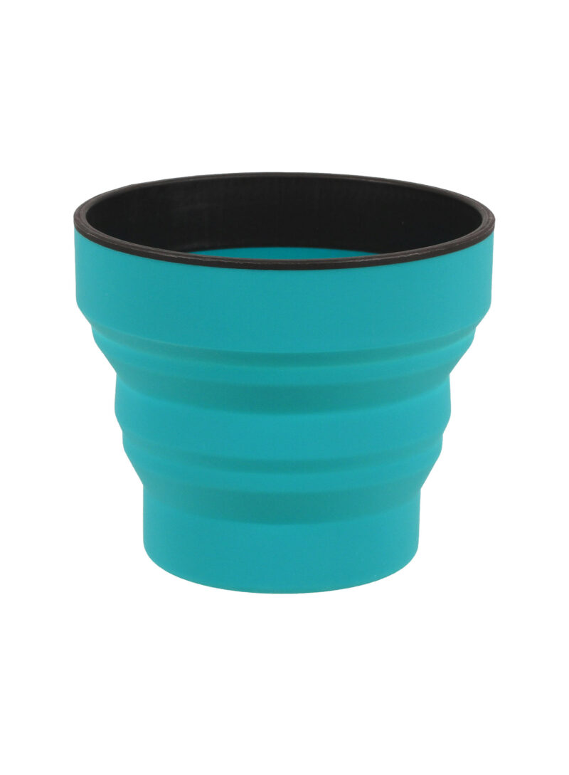 Cană de voiaj Lifeventure Silicone FlexiMug - teal