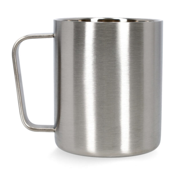 Cană de voiaj Lifeventure Stainless Steel Camping Mug