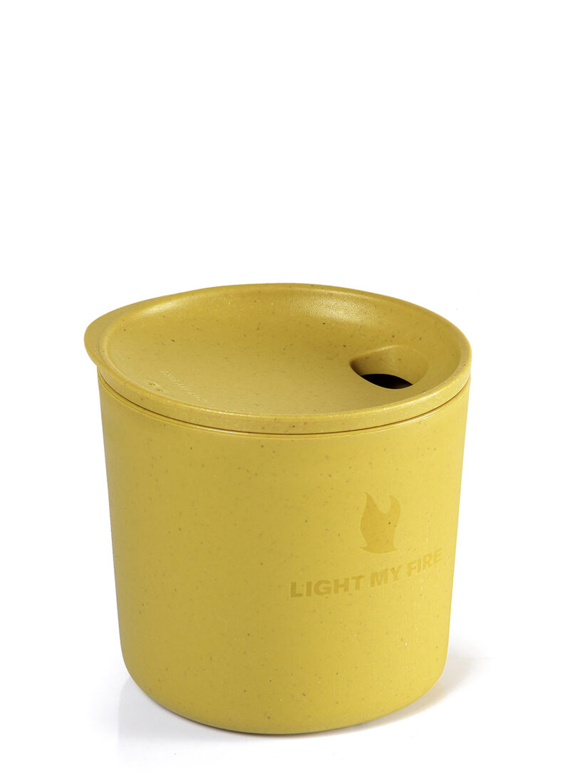 Cană de voiaj Light My Fire MyCup & Lid Short - mustyyellow