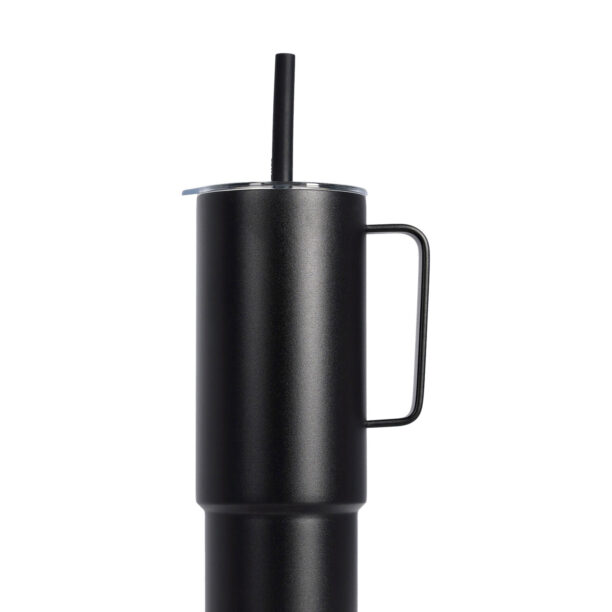 Cumpăra Cană de voiaj MiiR All Day Straw Cup - black