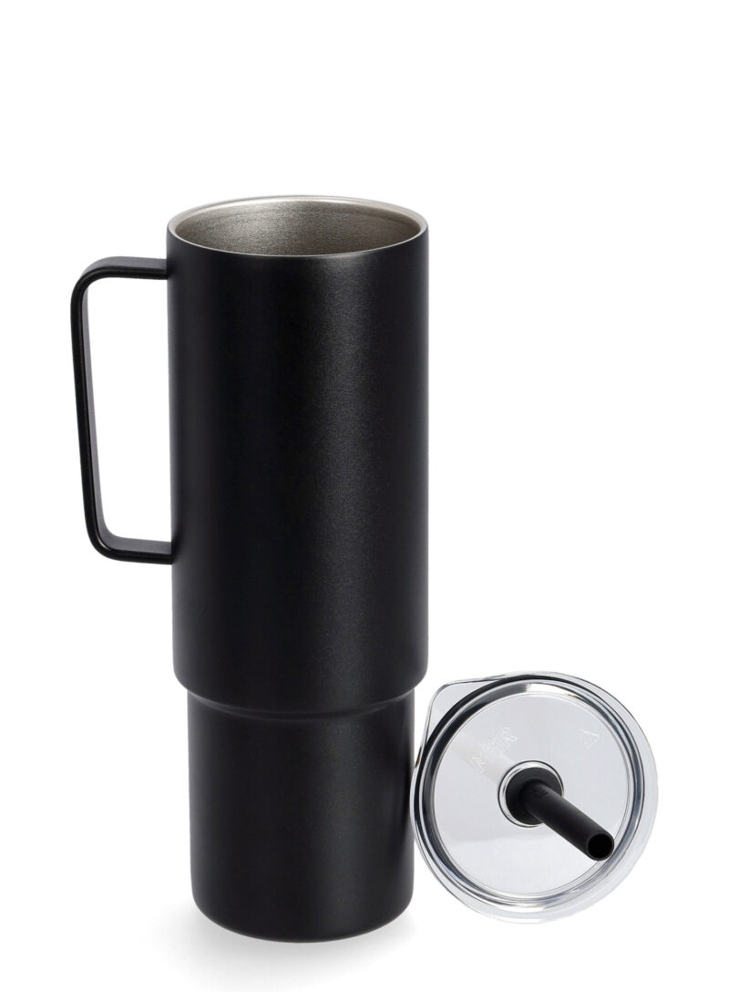 Preţ Cană de voiaj MiiR All Day Straw Cup - black