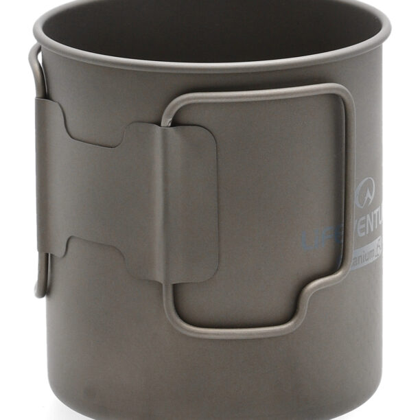 Cană metalica de voiaj Lifeventure Titanium Mug preţ