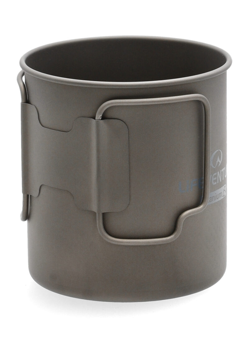 Cană metalica de voiaj Lifeventure Titanium Mug preţ