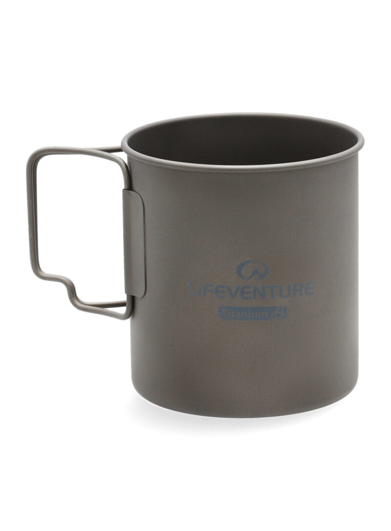 Cană metalica de voiaj Lifeventure Titanium Mug