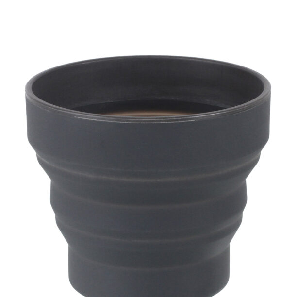 Cana pliabila Lifeventure Silicone FlexiMug - graphite