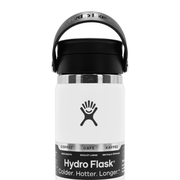 Cumpăra Cana termica Hydro Flask 12 oz Wide Flex Sip Lid (355 ml) - white